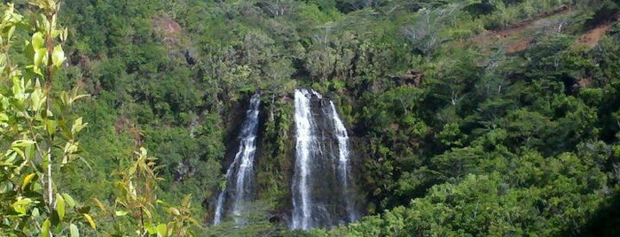 Opaekaa Falls is one of Lieux qui ont plu à Derek.