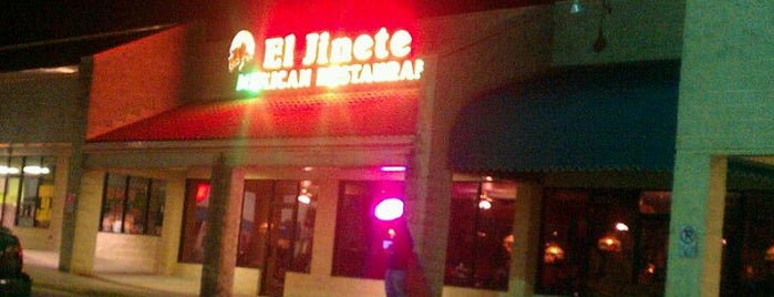 El Jinete Mexican Restaurant is one of Locais curtidos por Roland.