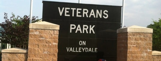 Veterans Park on Valleydale is one of Tempat yang Disukai Marisa.
