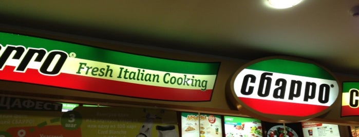 Sbarro is one of Бейдж Pizzaiolo.