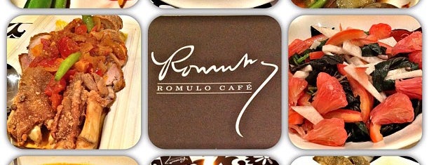 Romulo Café is one of Foodtripping in Quezon City.