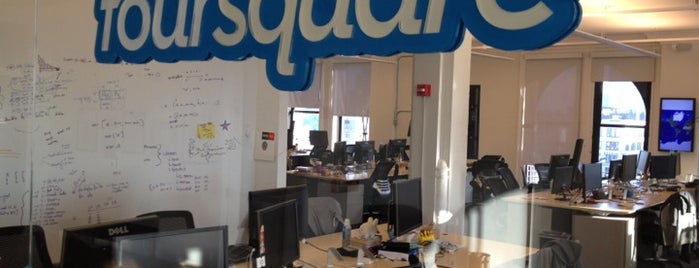 Foursquare HQ is one of NYC Tech.