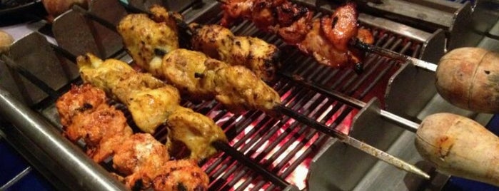 Barbeque Nation is one of สถานที่ที่ Kunal ถูกใจ.