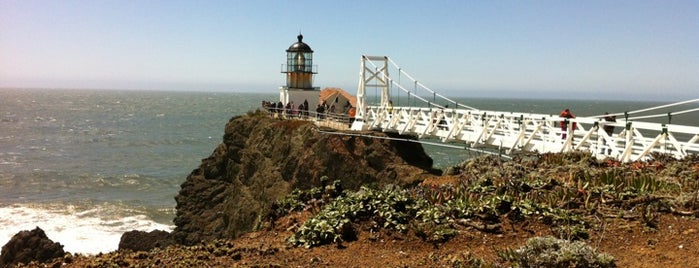 Point Bonita Lighthouse is one of Sam's San Francisco.