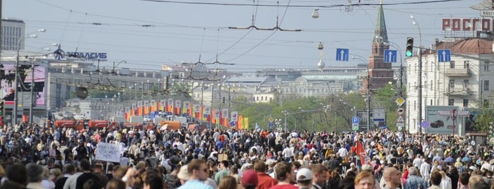 Марш Миллионов is one of Культовые места протеста..