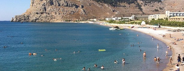 Kolymbia Beach is one of Rhodes.
