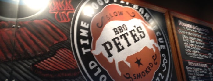 BBQ Pete's is one of สถานที่ที่ Lisa ถูกใจ.