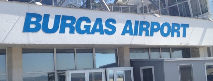 Burgas Airport (BOJ) is one of Lieux qui ont plu à Myk.