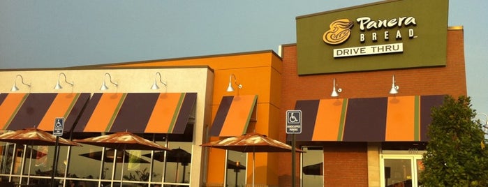 Panera Bread is one of places to eat.