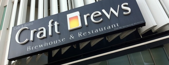 Craft Brews Brewhouse & Restaurant is one of KL makan makan.