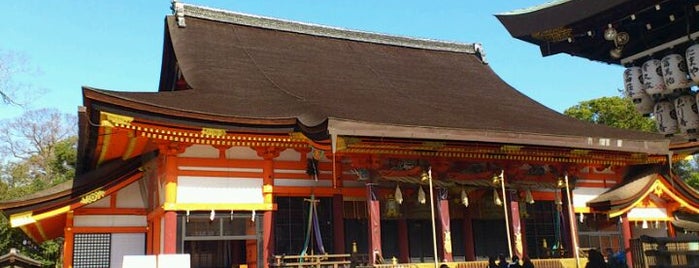 Yasaka Shrine is one of 京都の定番スポット　Famous sightseeing spots in Kyoto.