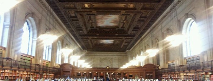 Rose Main Reading Room is one of • a coffee & a laptop.