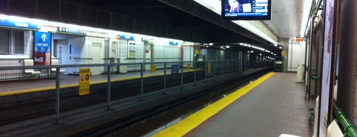 Columbia SkyTrain Station is one of Vancouver Expo Line.