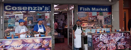 Cosenza's Fish Market is one of Bronx-To-Do List.