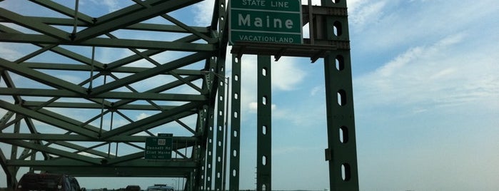 New Hampshire / Maine State Line is one of A Day in Maine.