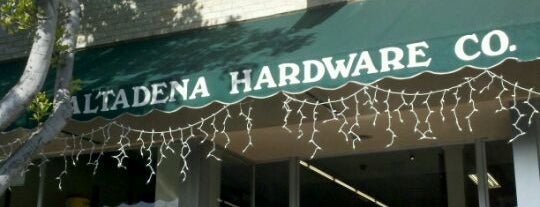 Altadena Hardware is one of ericさんのお気に入りスポット.