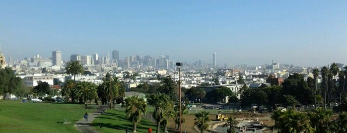 Mission Dolores Park is one of I Left My Heart in San Francisco.