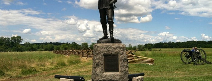 John Fulton Reynolds Monument is one of Gettysburg Battlefield.