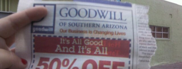 Goodwill is one of Orte, die Mich gefallen.