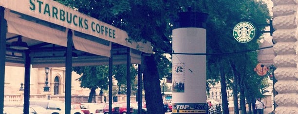 Starbucks is one of Gábor : понравившиеся места.