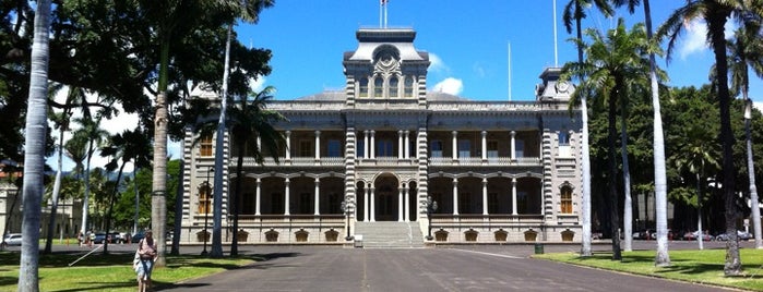 ‘Iolani Palace is one of Hawaii - Oahu.