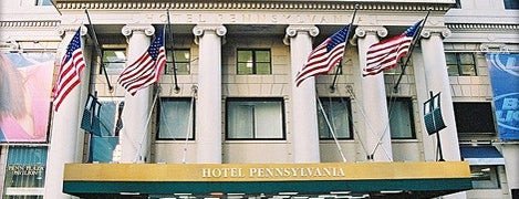Hotel Pennsylvania is one of The New Yorker's About Town 10X.