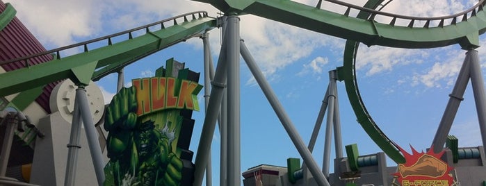 The Incredible Hulk Coaster is one of My vacation @ FL.