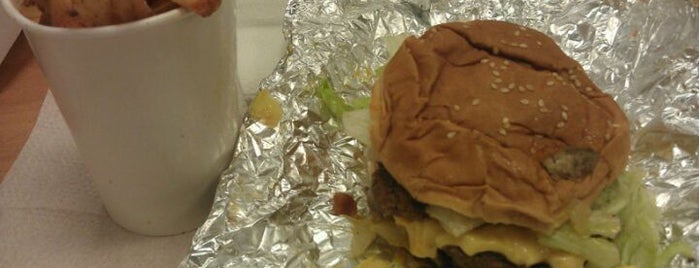 Five Guys is one of Burgers-To-Do List.