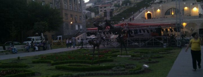 Cafesjian Sculpture Garden | Գաֆէսճեան քանդակների պարտեզ is one of Favorite spots in Armenia.