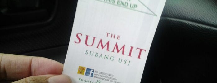 The Summit Subang USJ is one of Where I am most....