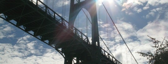St. Johns Bridge is one of Portland.