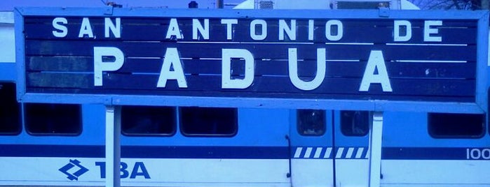 Estación San Antonio de Padua [Línea Sarmiento] is one of Recorrido de #ElSarmiento.