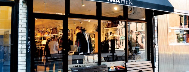 Ina Men is one of GQ's 25 Best Men's Stores in America.