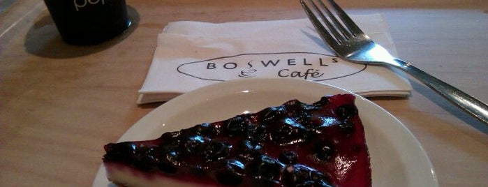 Boswells Cafe is one of Coffee and cake in the UK.