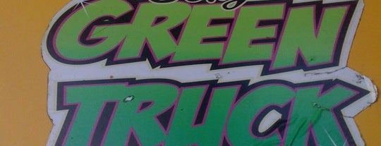 "Sexy" Green Truck is one of Philly Food Trucks.