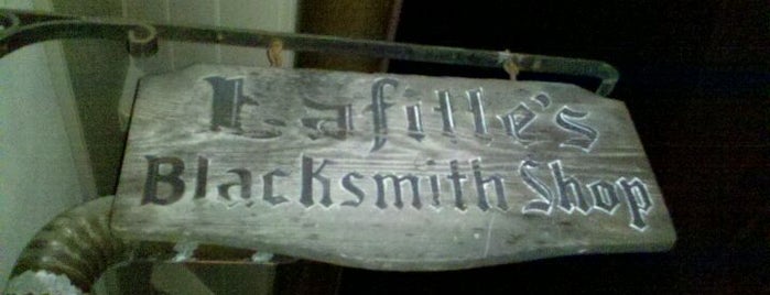 Lafitte's Blacksmith Shop is one of You gotta get off Bourbon Street.