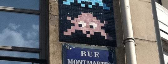 Space Invaders is one of Paris Street Art / Space Invader / Pixel Art.