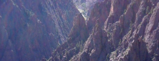 Black Canyon of the Gunnison National Park is one of American National Parks.