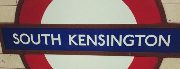 South Kensington London Underground Station is one of Harry's to-do list (London).