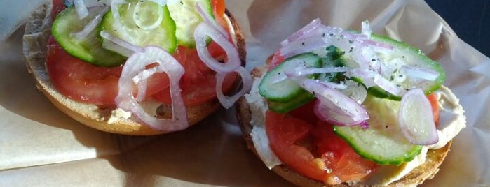 Chameleon Cafe is one of The 15 Best Bagels in SF.