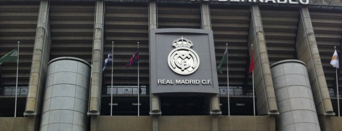 Santiago Bernabéu Stadyumu is one of Stadiums I Have Visited.
