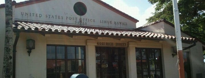 Lihue Post Office is one of Locais curtidos por Robert.