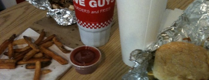 Five Guys is one of Good Eats of Madison.