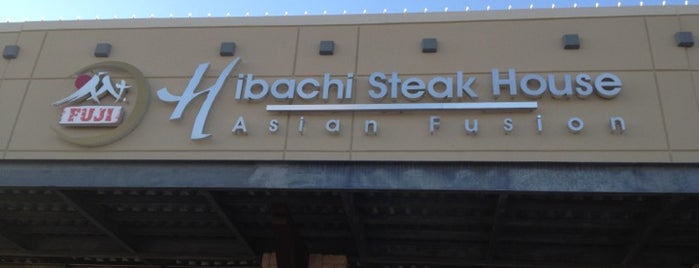 Fuji's Hibachi Asian Fusion is one of Locais curtidos por Kristine.