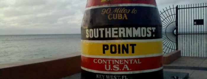 Southernmost Point Buoy is one of Florida's Craziest Attractions.