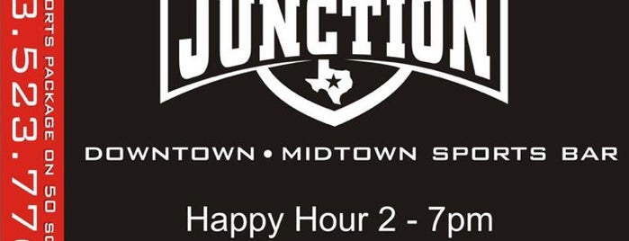 Junction Bar & Grill is one of Houston's Best Sports Bars - 2013.