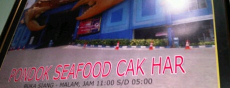 Seafood Cak Har is one of Bali Paradise Island. Indonesia.