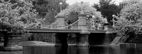 Foot Bridge is one of IWalked Boston's Public Garden (Self-guided tour).