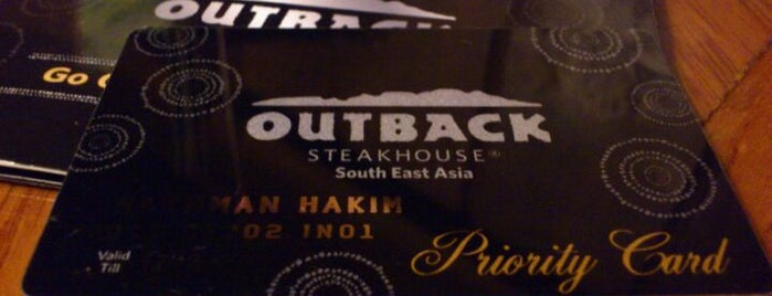 Outback Steakhouse is one of holiday madness.