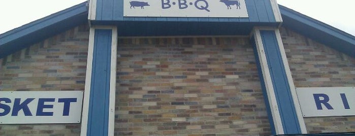 Wild Blue BBQ is one of Texas Monthly Top 50 BBQ 2008.